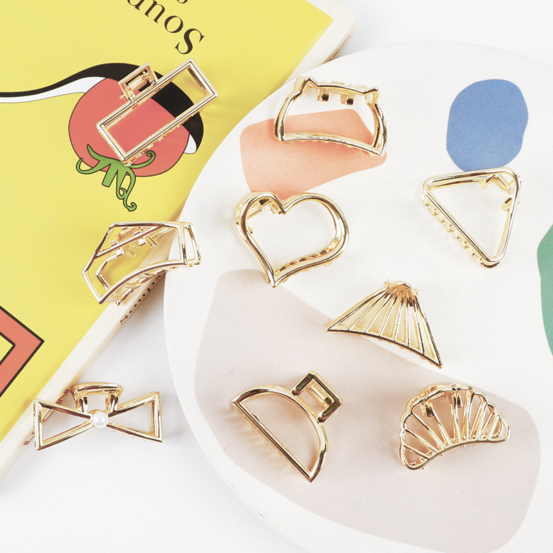 Kleine minimalistische Haarkla – Gold 6138 Bewertung und Preis