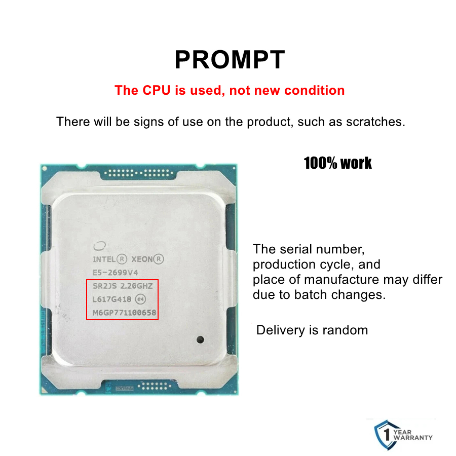 Intel xeon E5 2699 V4 CPU 22 K – E5 2699 V4 Bewertung und Preis