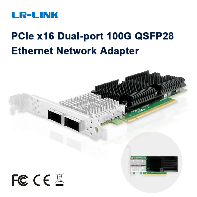 LR-LINK 1014PF 100G Netzwerkka – 100Gbe Qsfp28 Network Card Bewertung und Preis